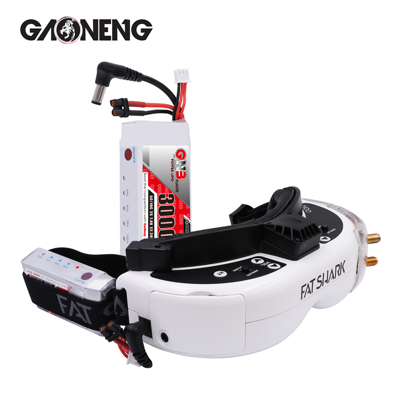 1/2/3/4/5PCS GNB 2S 7.4V Lipo  - Skyzone Sky04X Pro Oled Fpv Goggles recension och pris