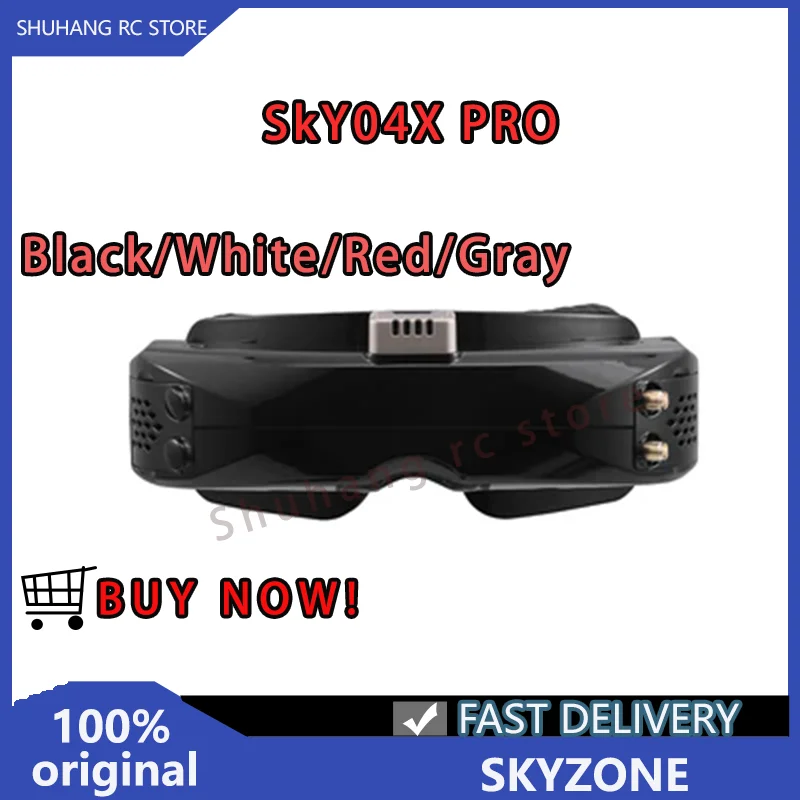 New SKYZONE SKY04X PRO FPV Gog - Skyzone Sky04X Pro Oled Fpv Goggles recension och pris